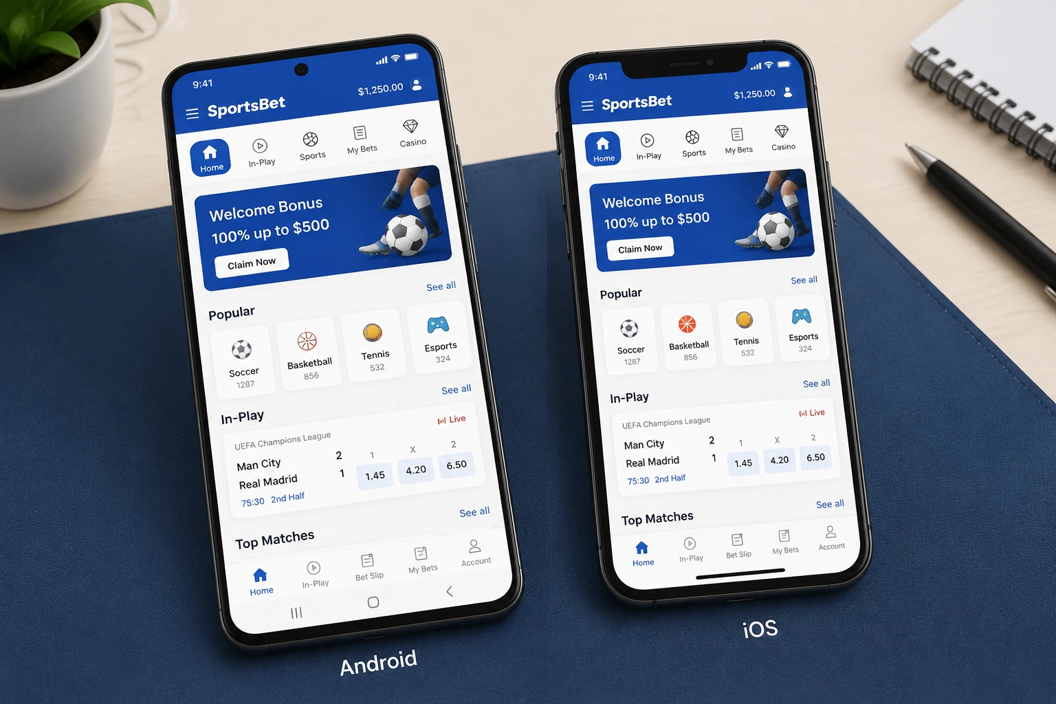 Main Features of the Betr Betting App