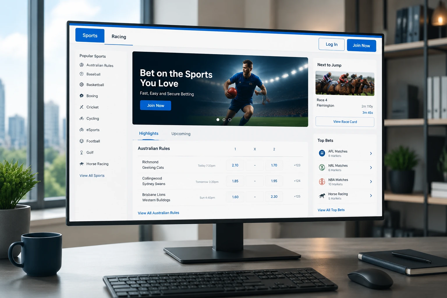 Betr Online Betting, Mobile App and Desktop Website